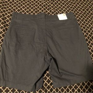 H&M Mens Blue Chino Shorts Slim Fit Stretch Sz XL H2